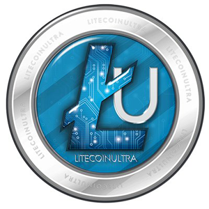 LiteCoin Ultra Coin Logo